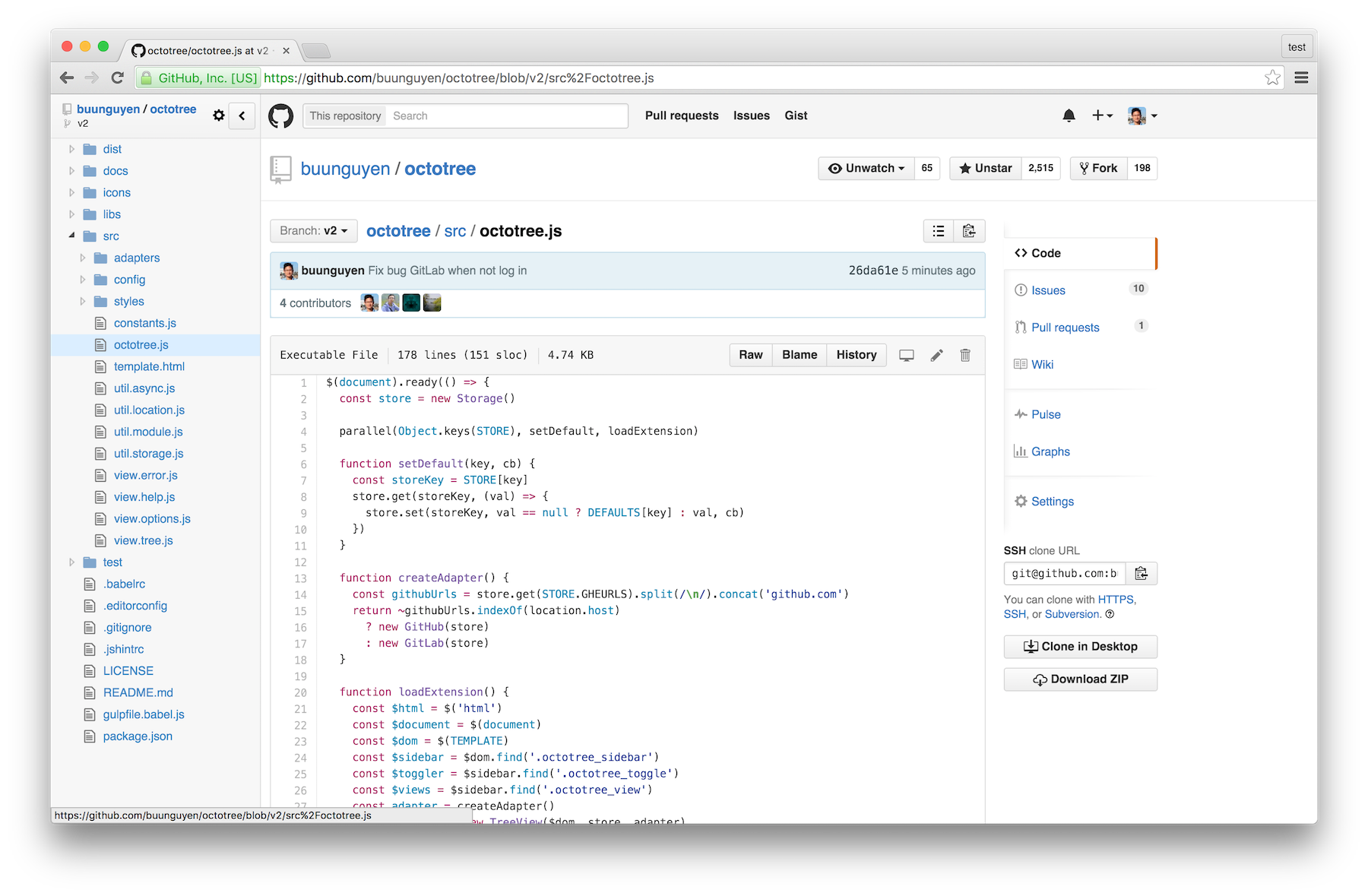 chrome-github
