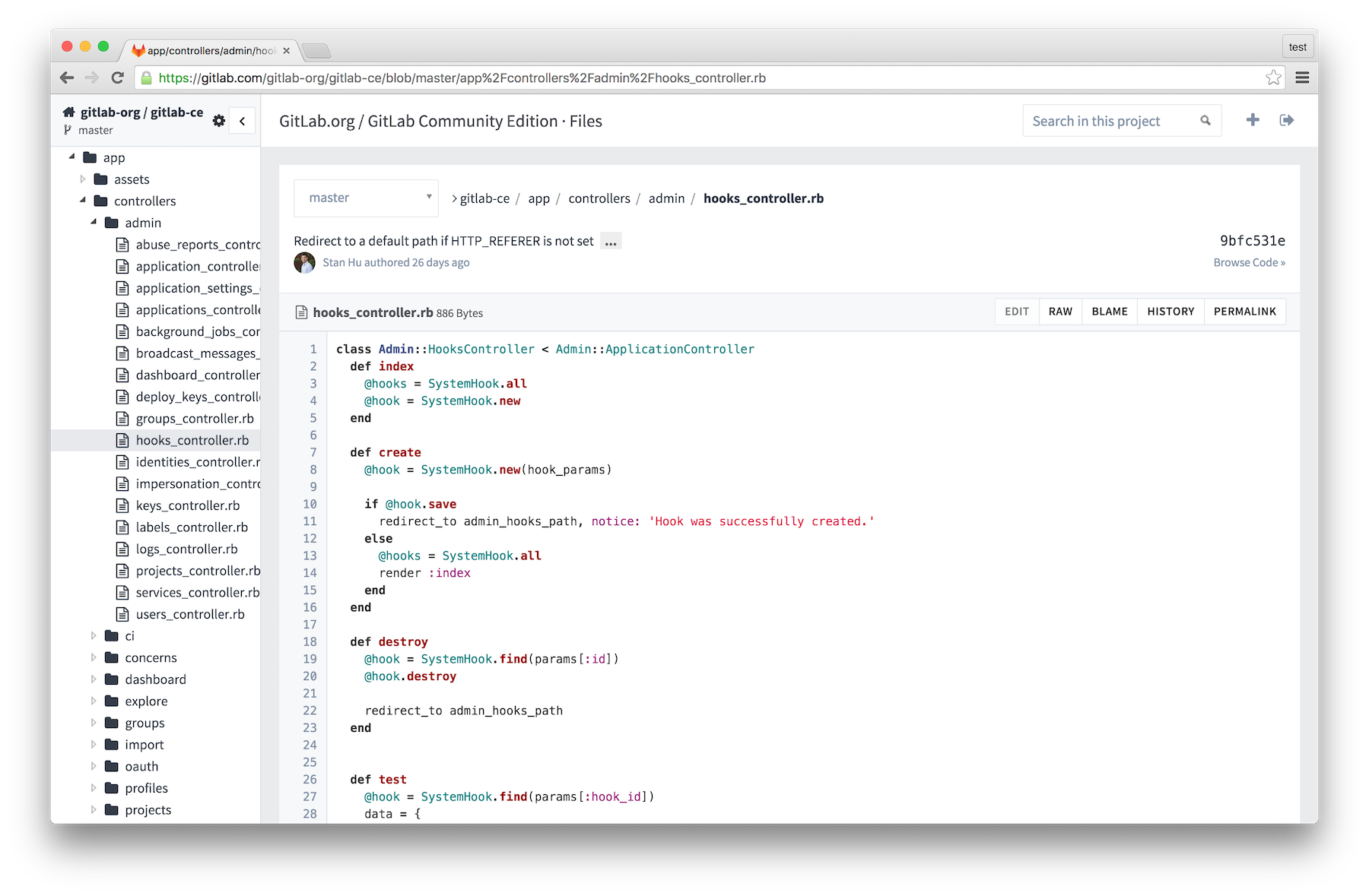chrome-gitlab