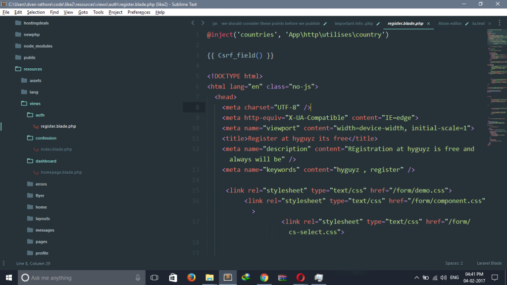 Material Theme,Sublime Text 3 主题
