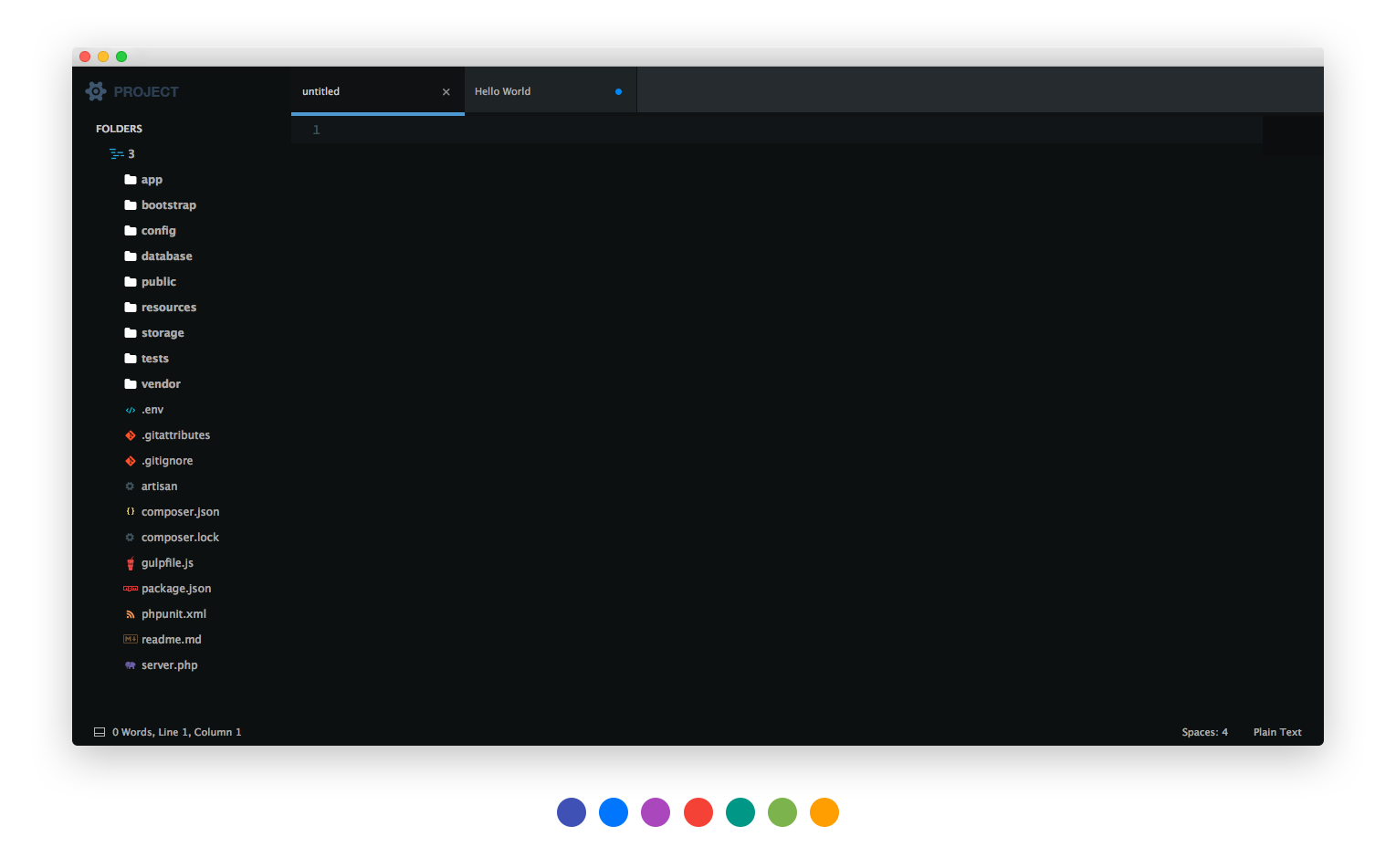 Seti_UI,Sublime Text 3 主题