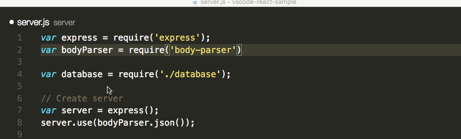 Visual Studio Code npm 模块导入插件 npm Intellisense