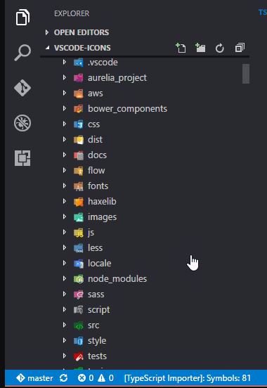VS Code icon 图标