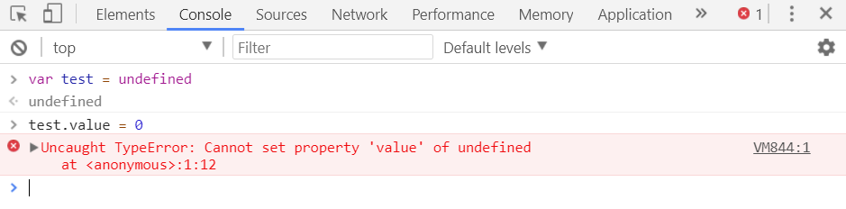 JavaScript 错误 - Uncaught TypeError: Cannot set property