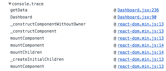 console.trace()