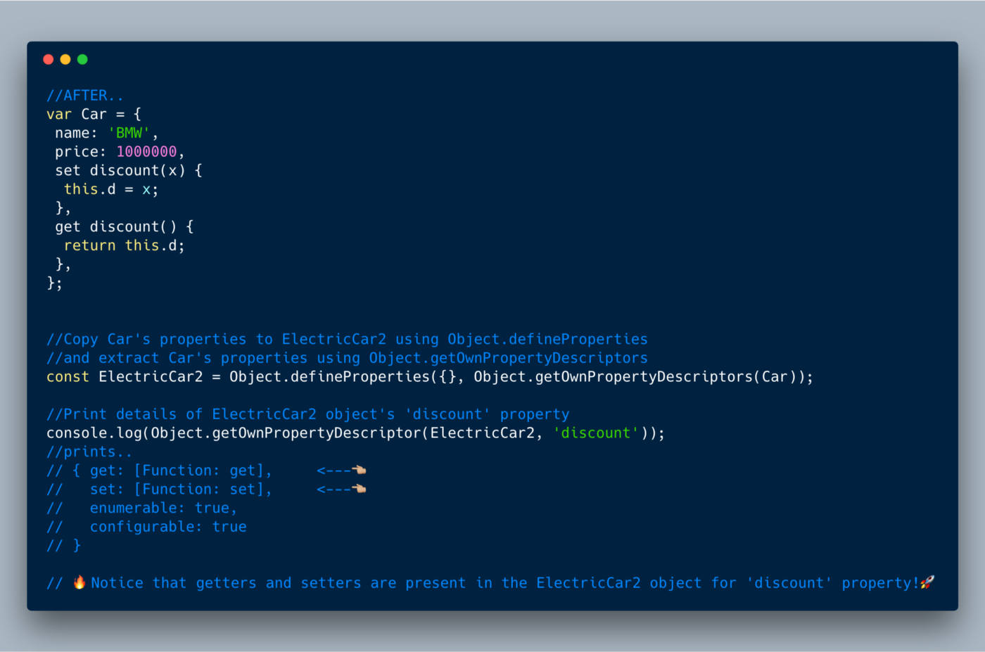 ECMAScript 2017 (ES8)?—?Object.getOwnPropertyDescriptors