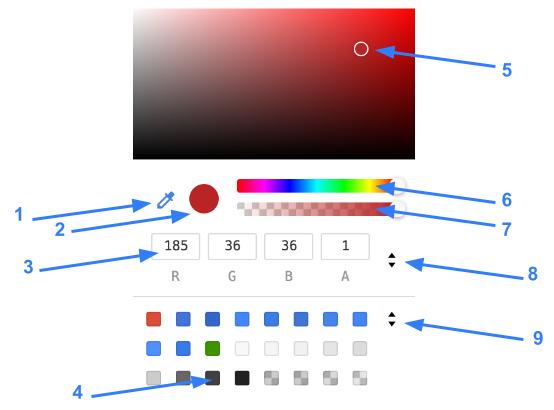 annotated color picker