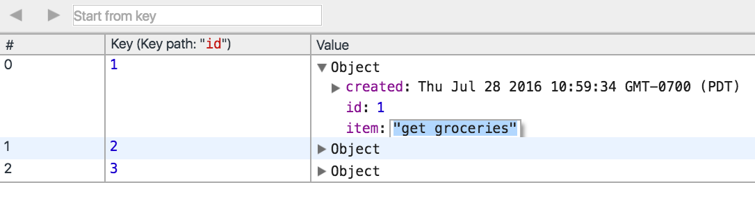 editing an indexeddb kvp